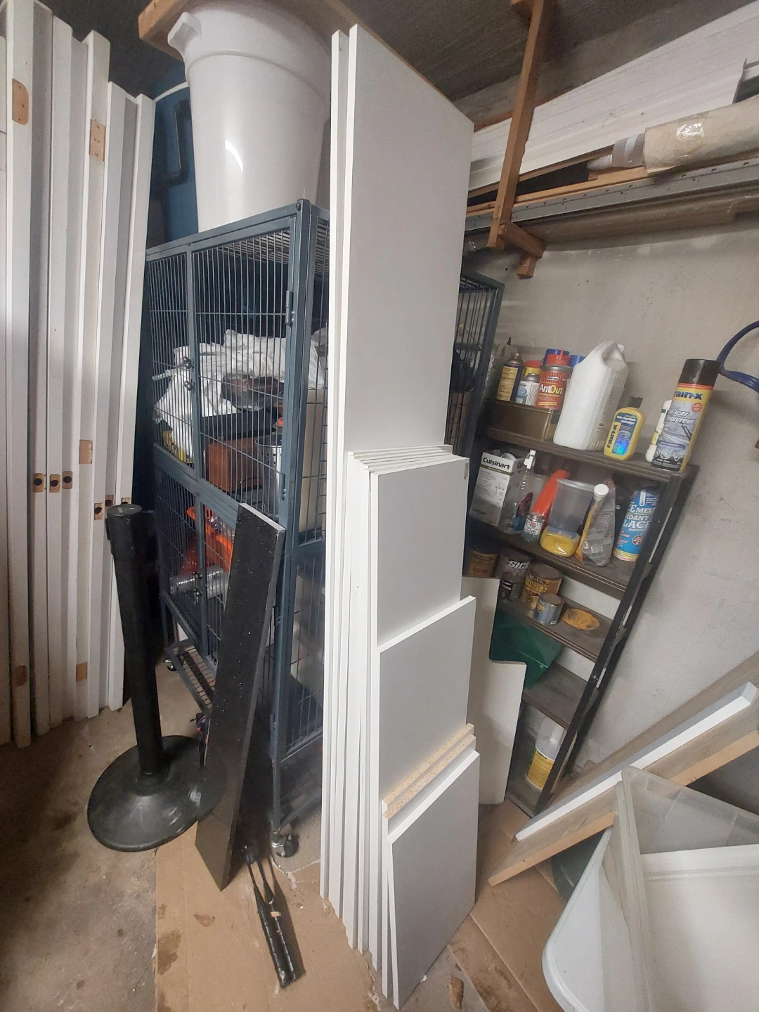 white plane shelf board