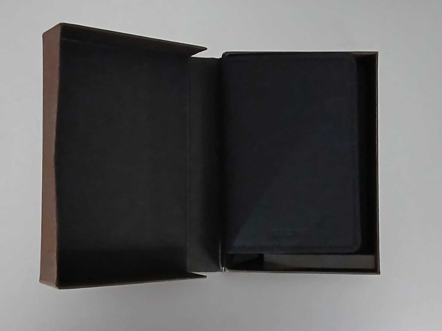 SECRID Black Leather Wallet with Original Box - photo 3