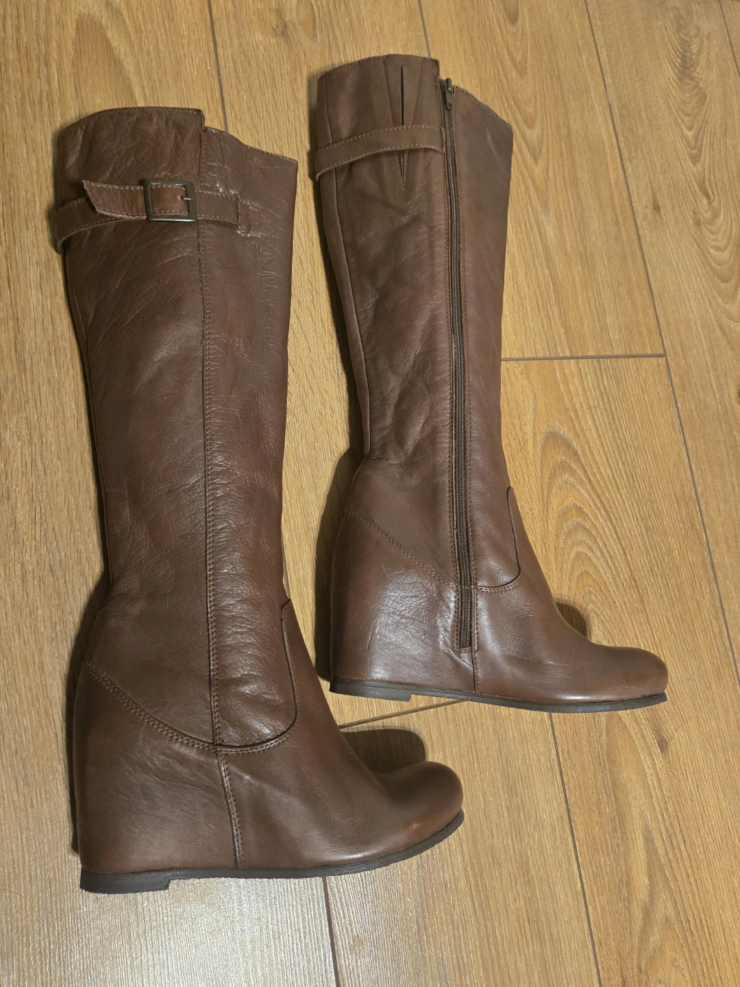 Knee High Boots - Black, Brown, Tan - photo 5