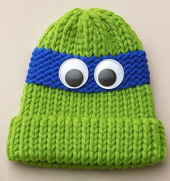 Handmade Teenage Mutant Ninja Turtle Hat