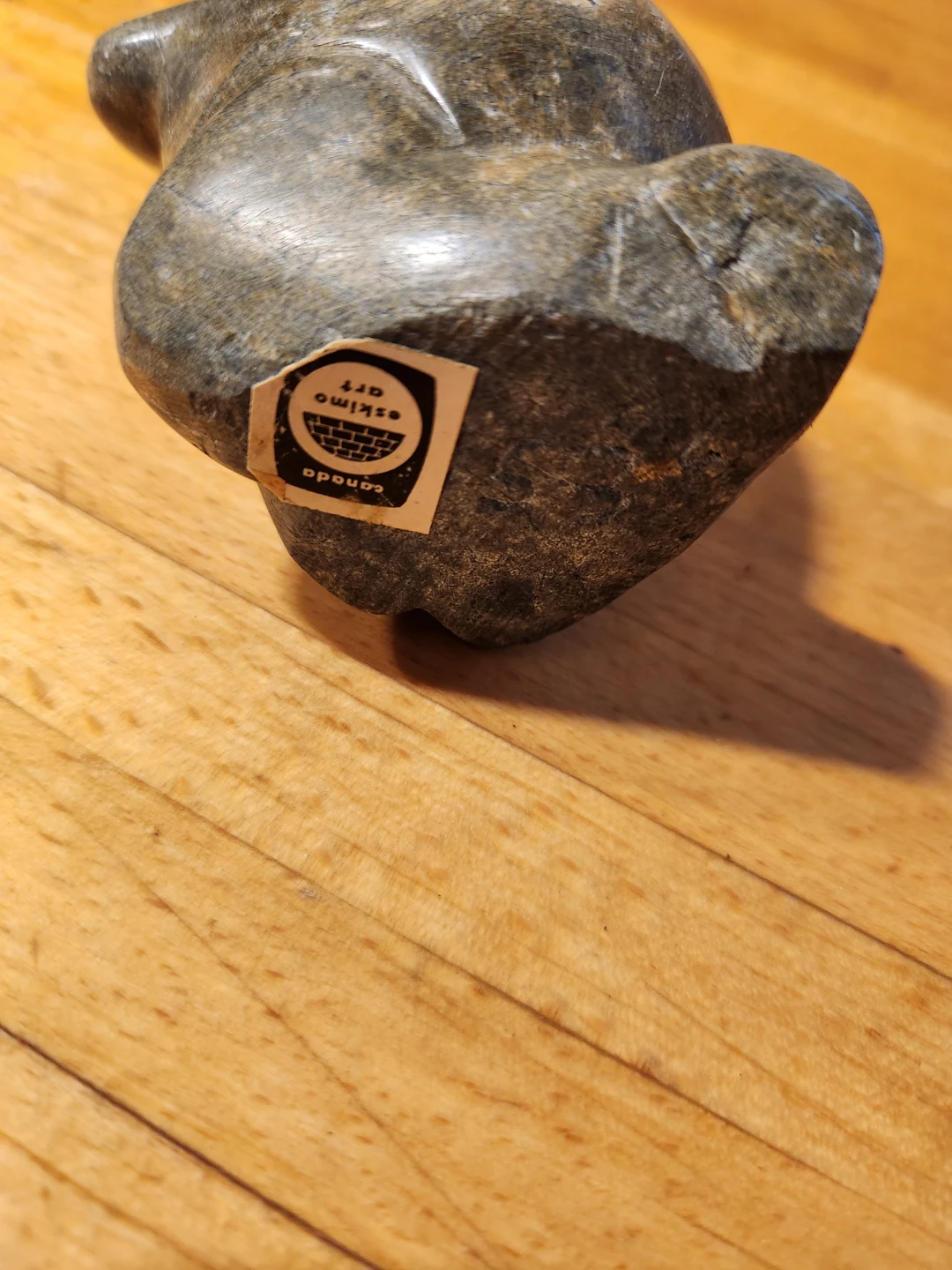 Vintage Inuit Stone Carving - photo 4