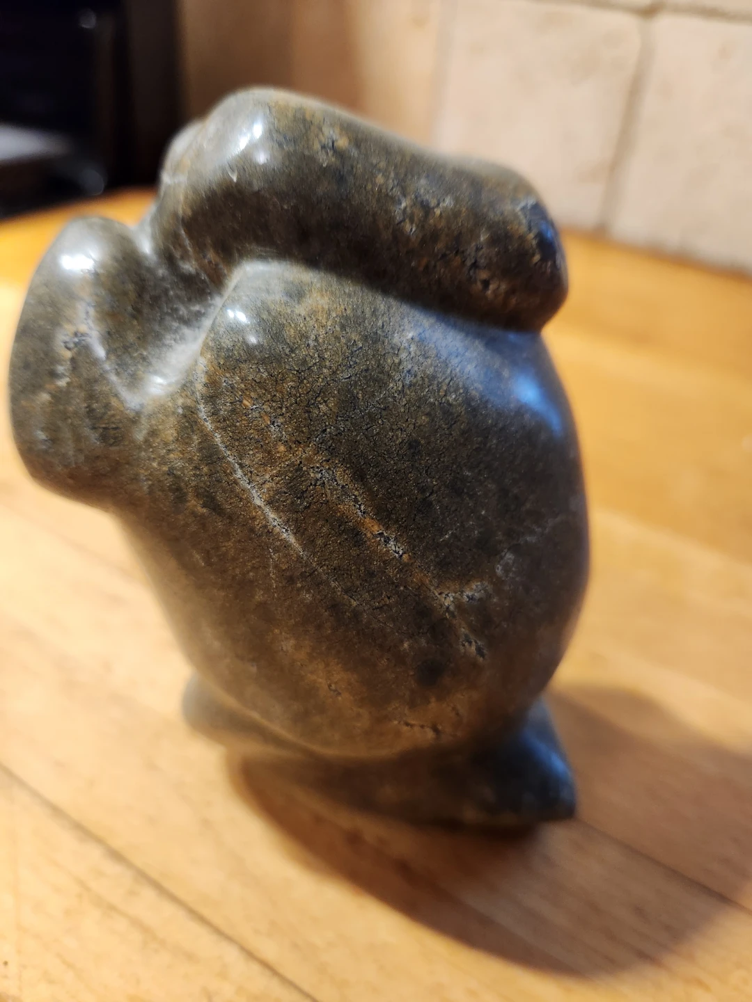 Vintage Inuit Stone Carving - photo 5