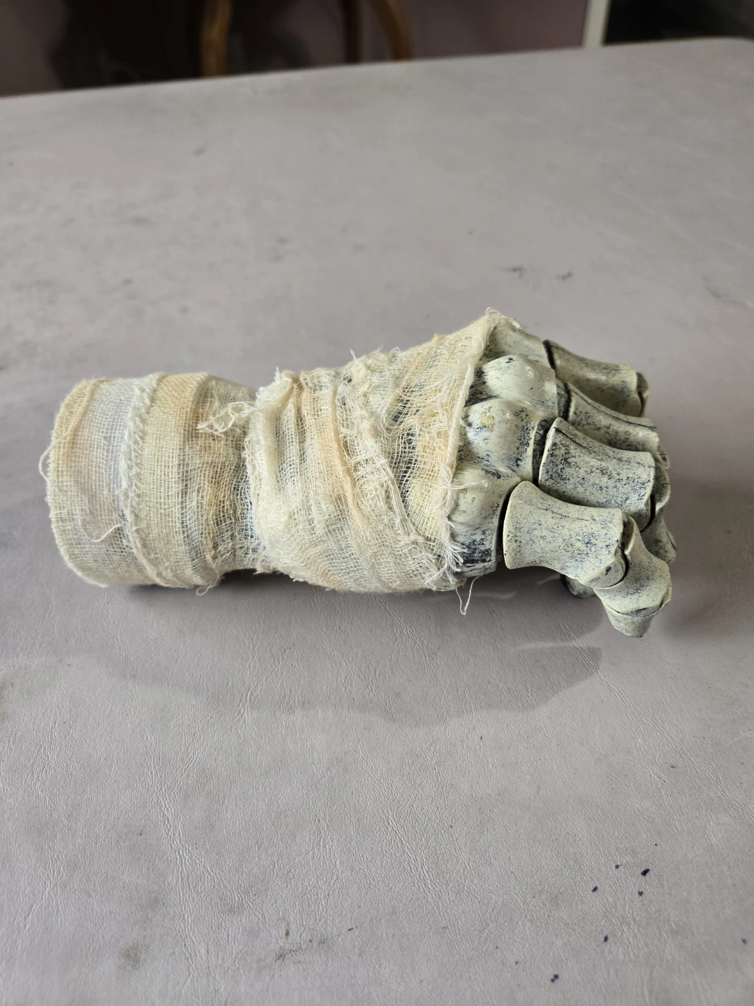 Electronic Mummy Hand Halloween Decoration