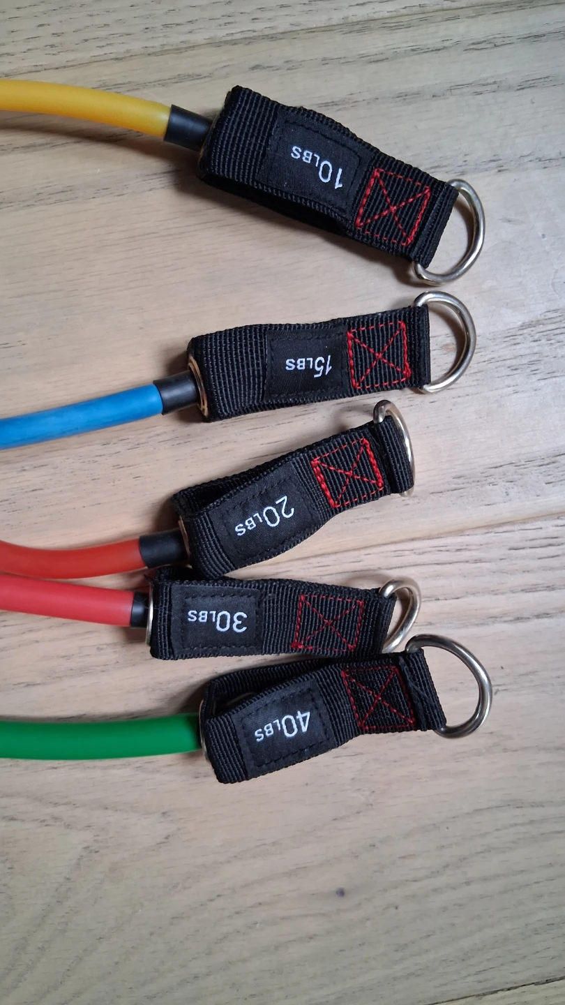 Resistance Bands , Stackable from 10-110 lbs Workout