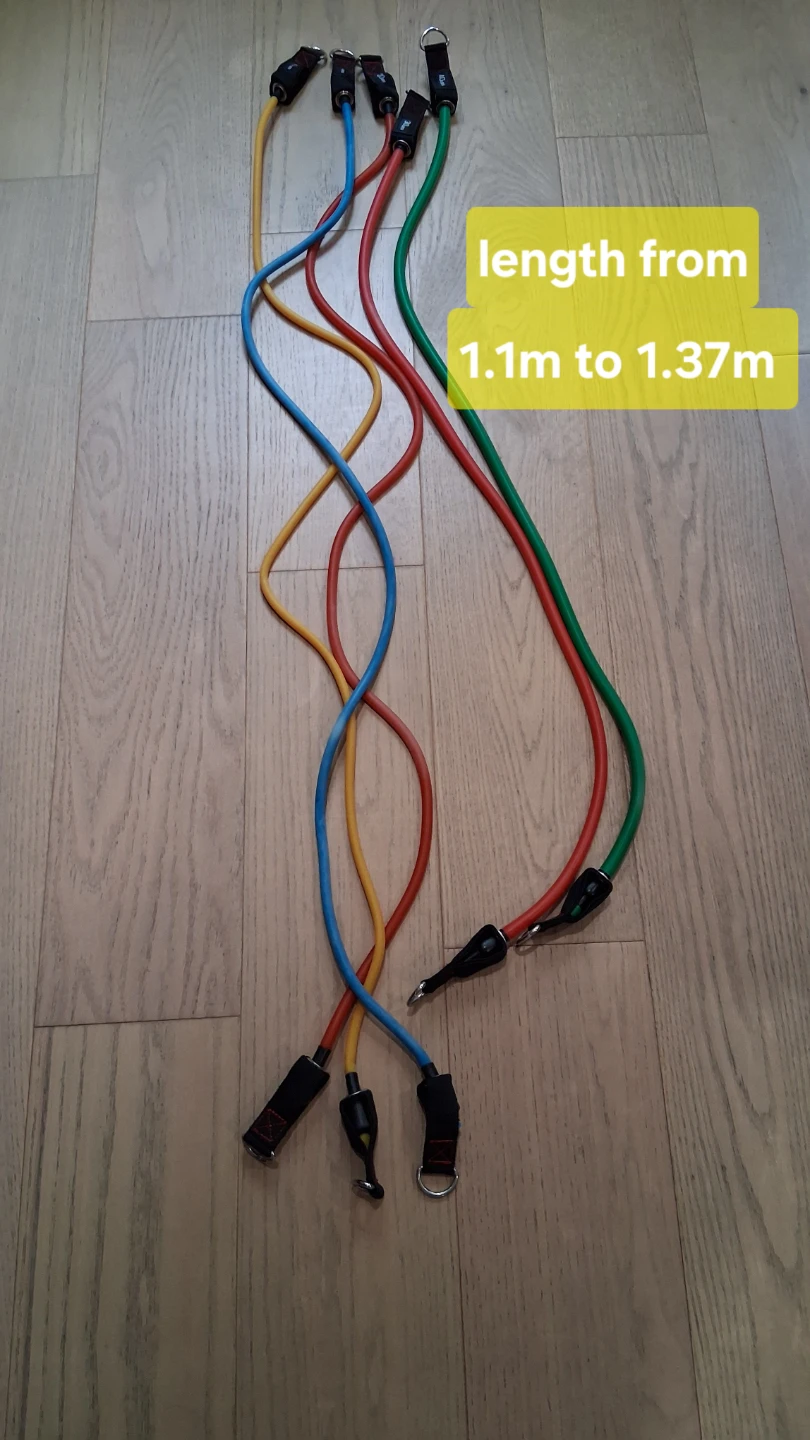 Resistance Bands , Stackable from 10-110 lbs Workout - photo 2