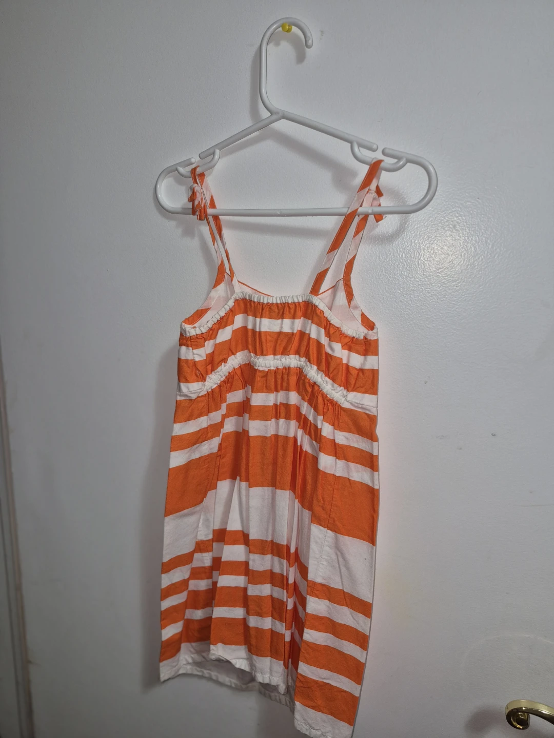 The Children's Place Orange & White Dress - Size 5 - photo 3