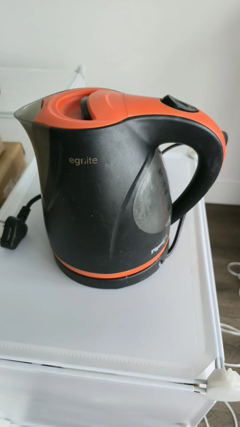 Pigeon Electric Kettle - Black and Orange
