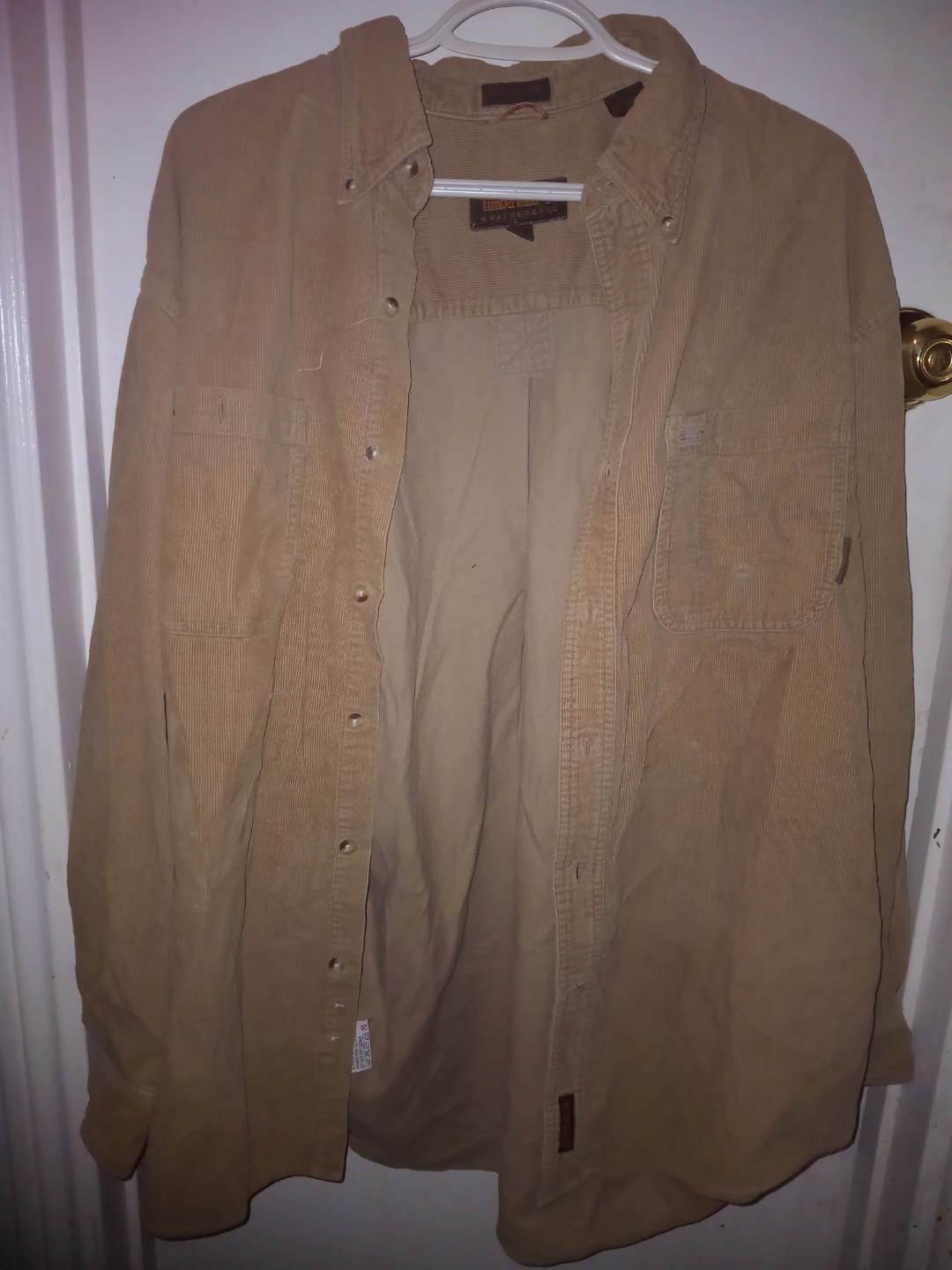 Timberland Weathergear Corduroy Shirt - Size L