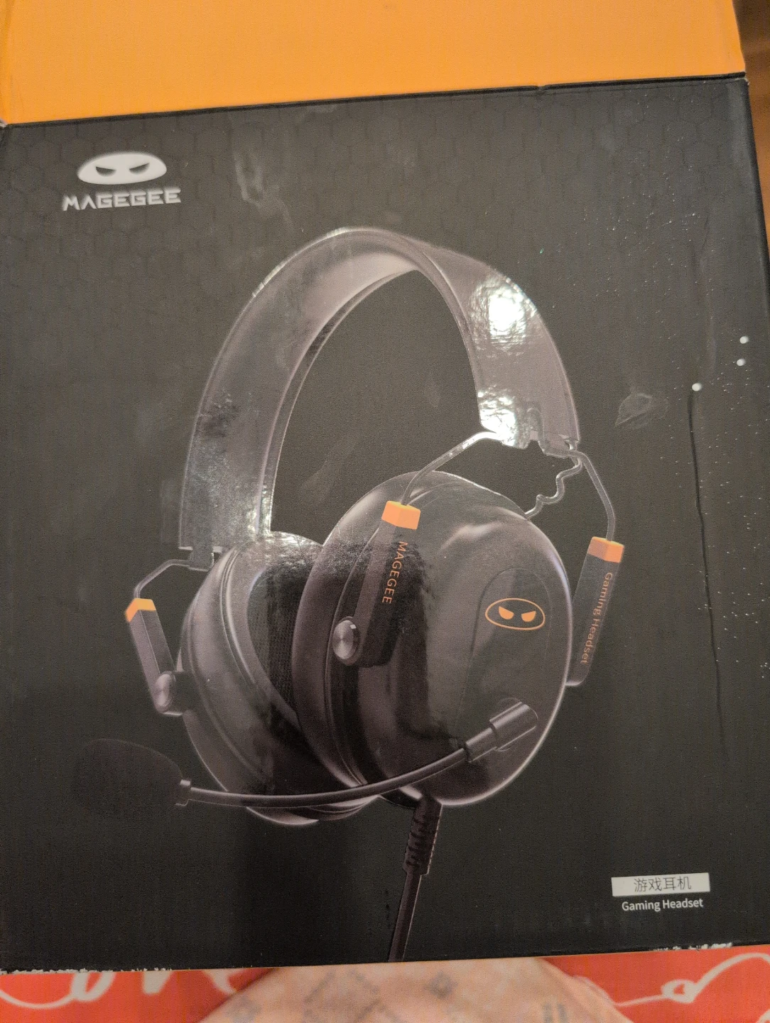 MAGEGEE Gaming Headset girls pink and white - photo 2