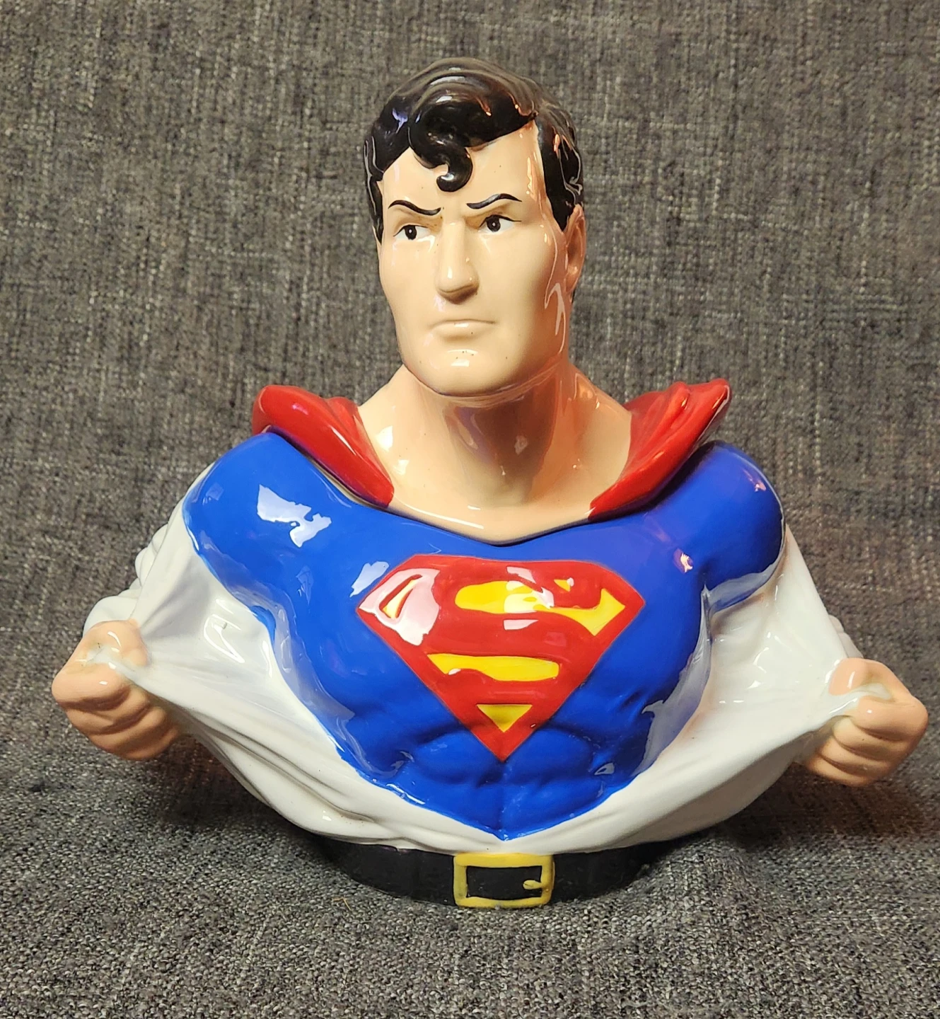 Superman/Clark Kent Cookie Jar - Discontinued