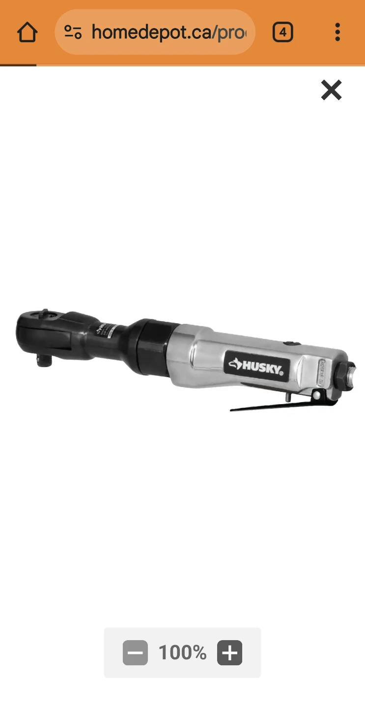HUSKY 3/8" AIR  RATCHET - photo 2