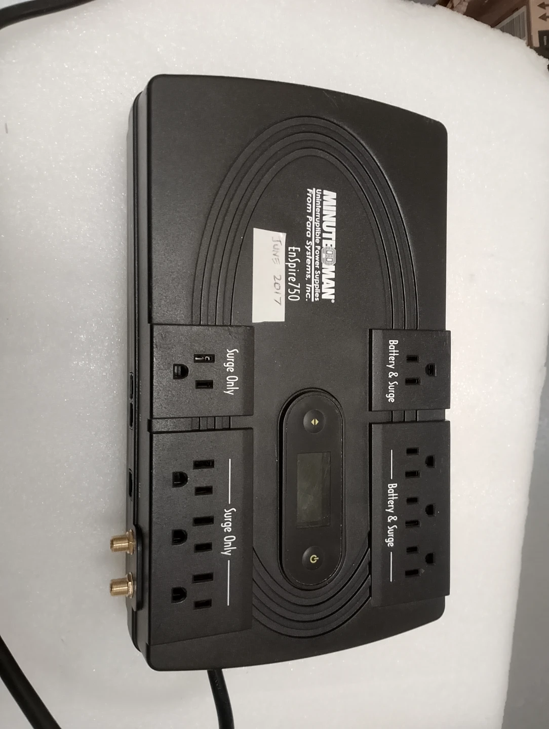MinuteMan Enspire 750 UPS Battery Backup