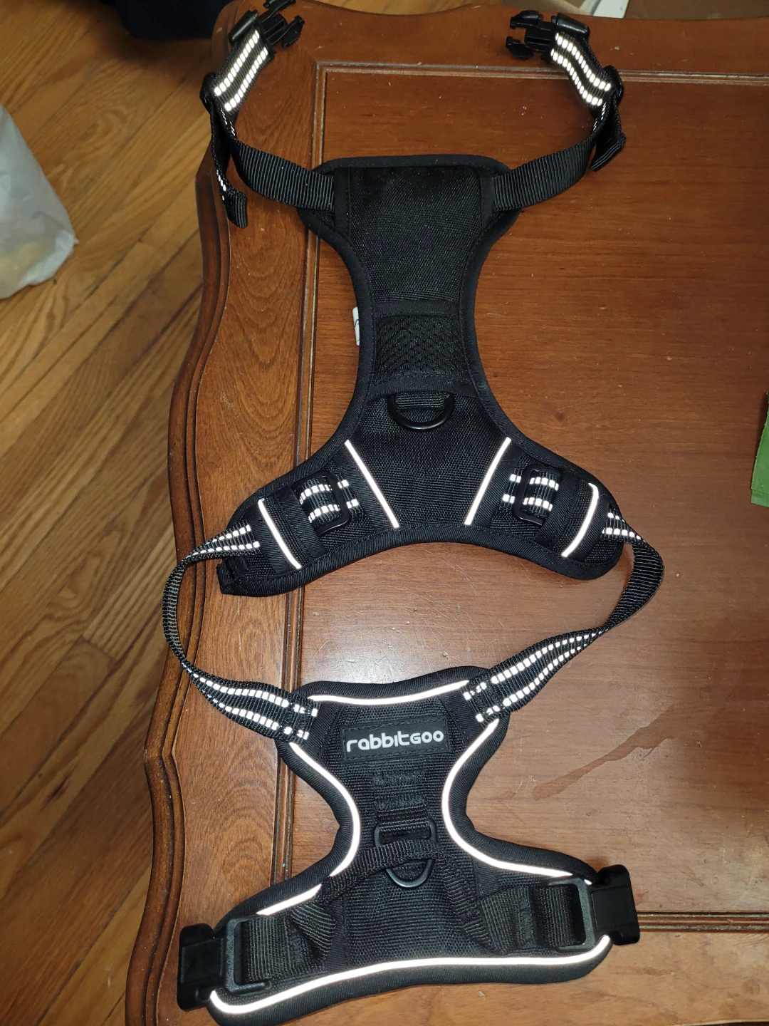 Rabbitgoo No Pull Dog Harness, Black - photo 2