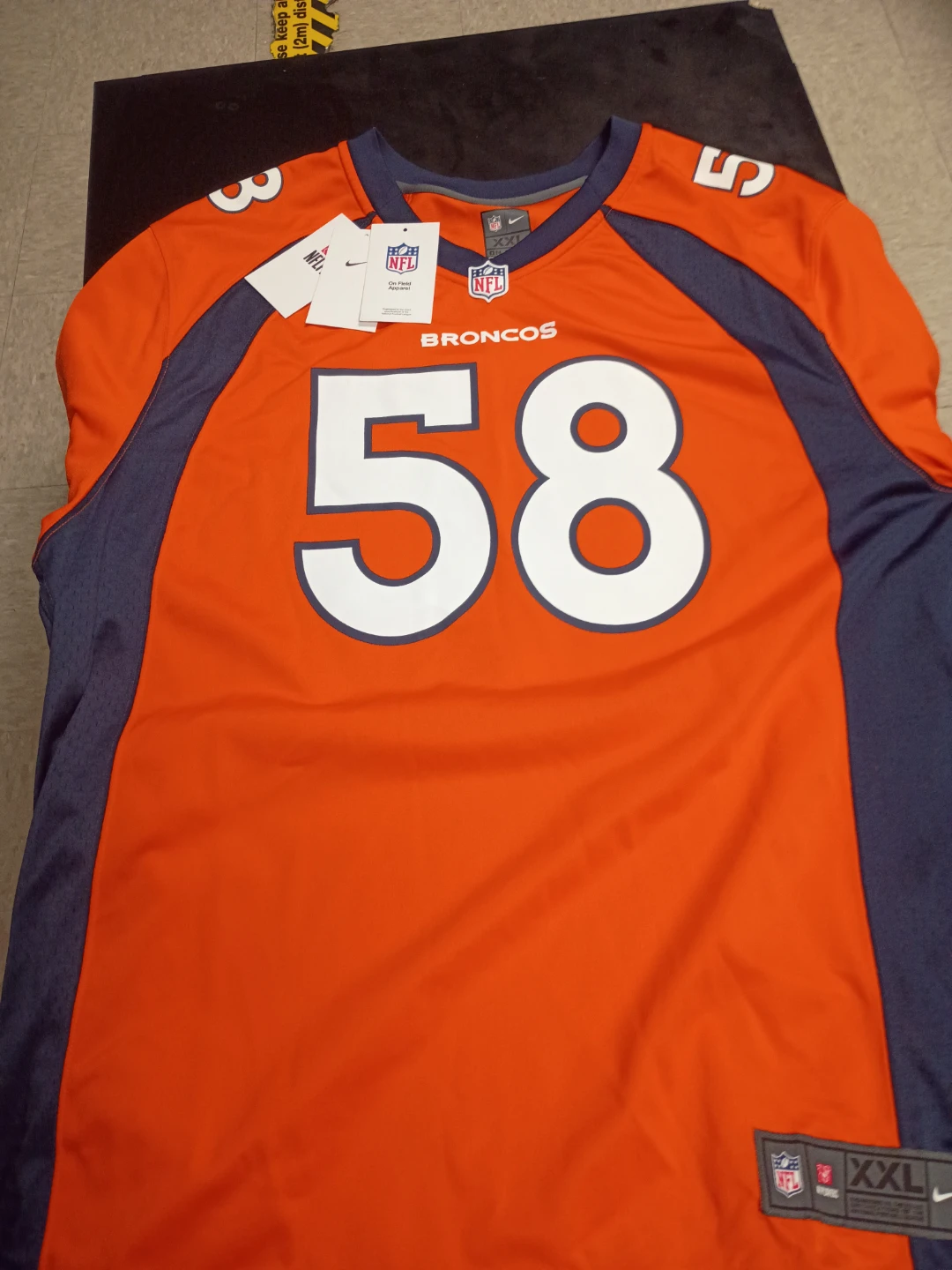 Nike Denver Broncos #58 XXL NFL Jersey