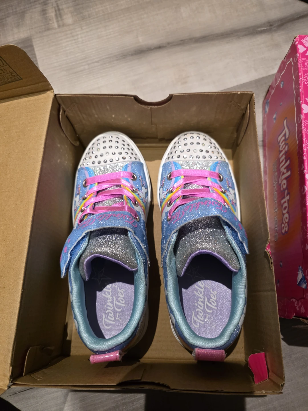 Skechers Twinkle Toes Unicorn Light-Up Shoes - photo 2