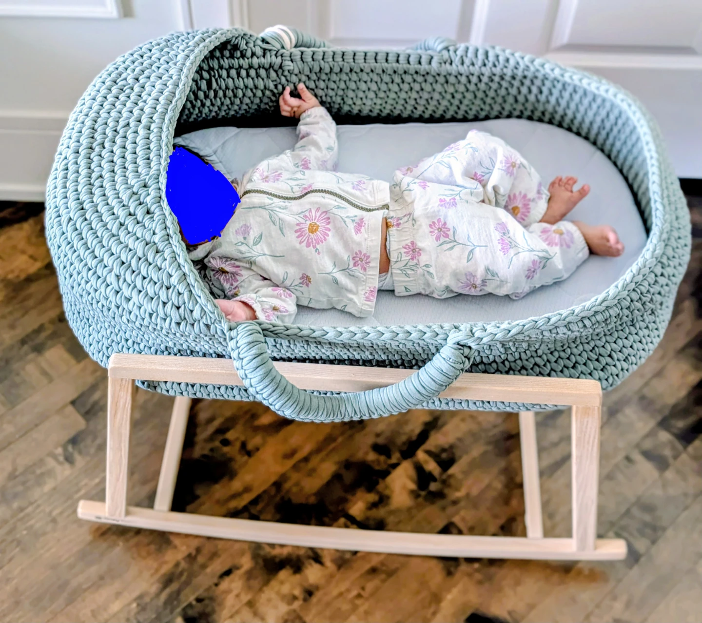 Anzy Home Moses Newborn Basket Full Set