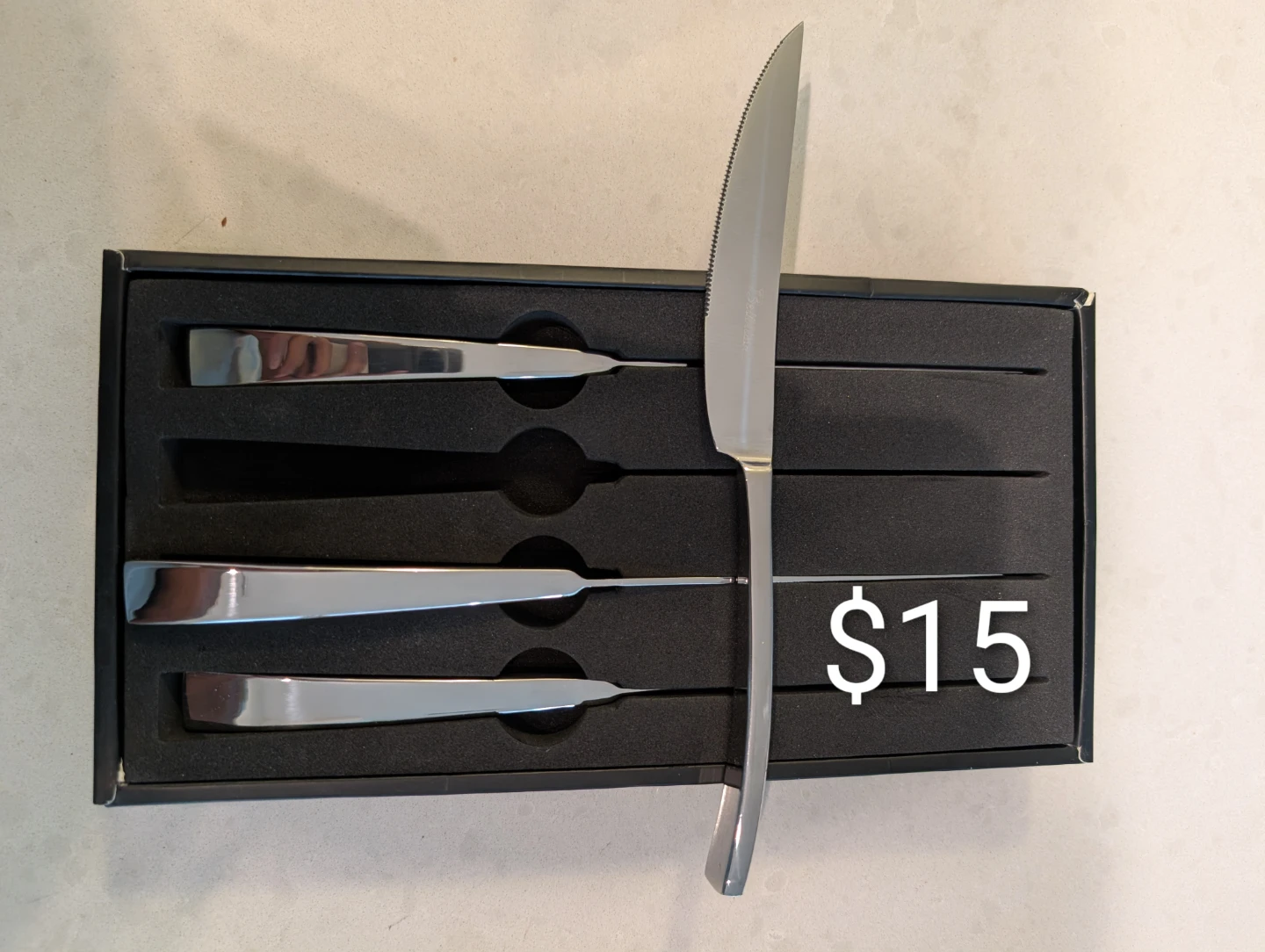 Paderno 6 Steak Knives Set & Turbo Torch