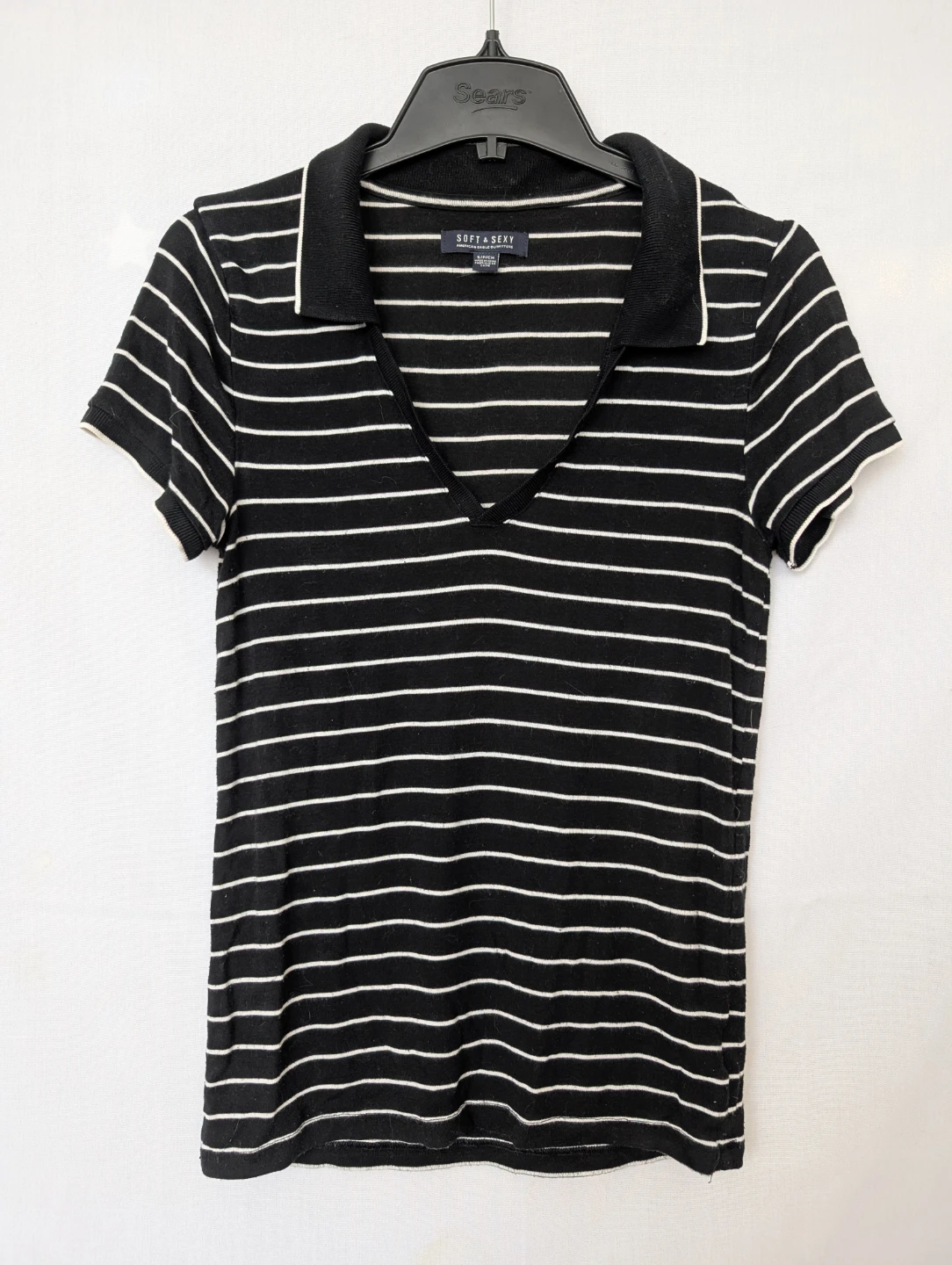 American Eagle Striped Shirt - Women's S