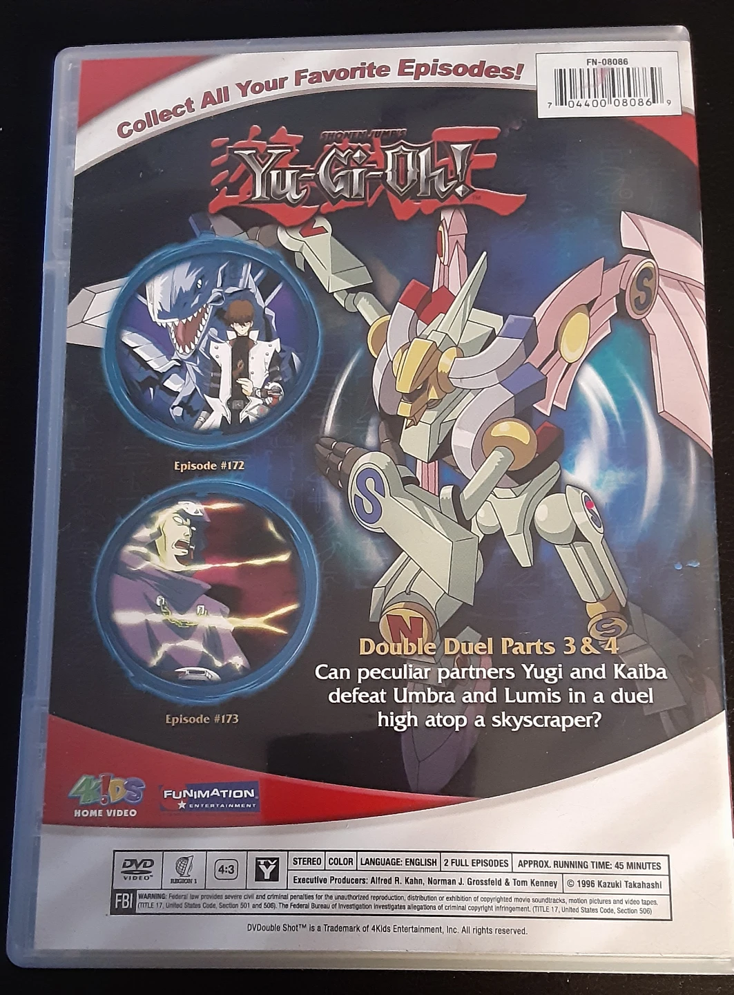 Yu-Gi-Oh! Double Duel Parts 3&4 DVD - photo 3