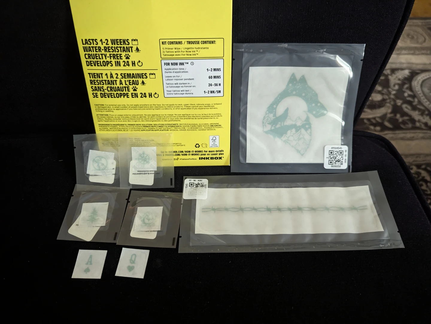 INKBOX Temporary Tattoos Bundle