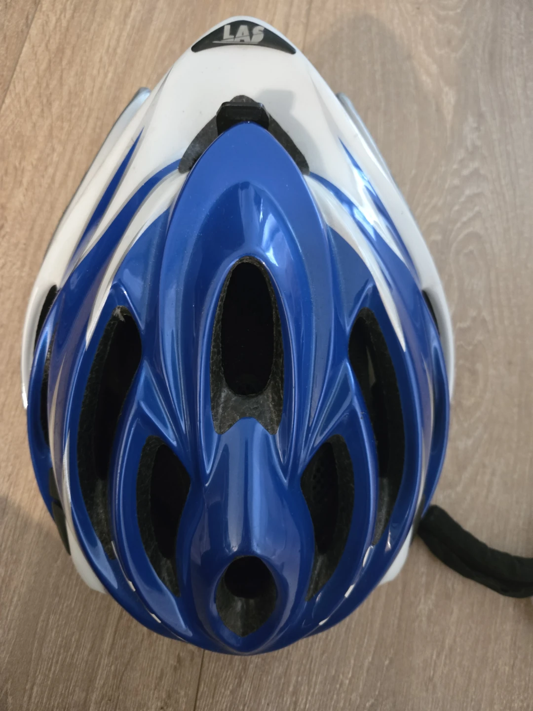 LAS Bicycle Helmet - Blue/White