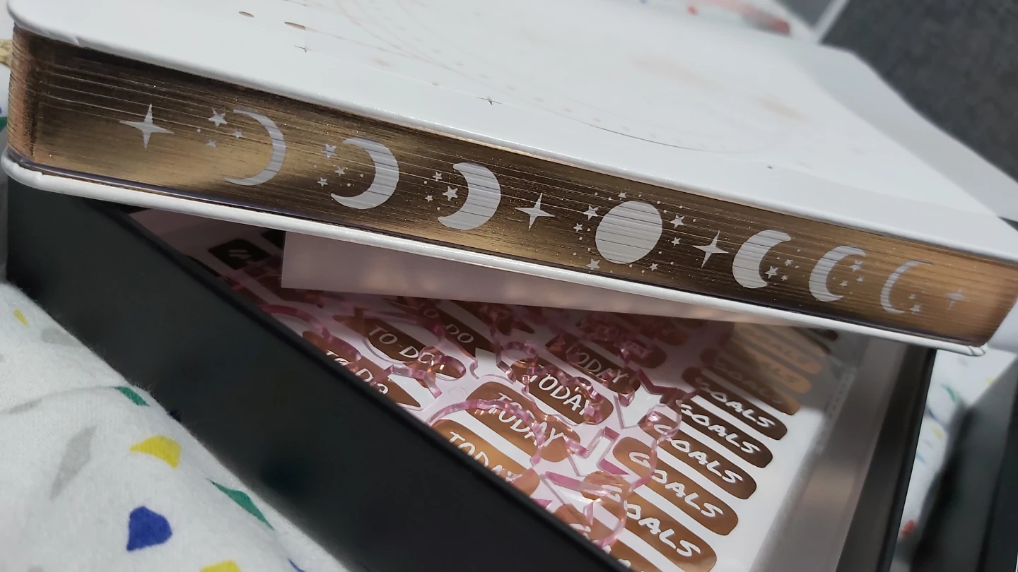Grid Celestial Journal with Stickers A5 - photo 3