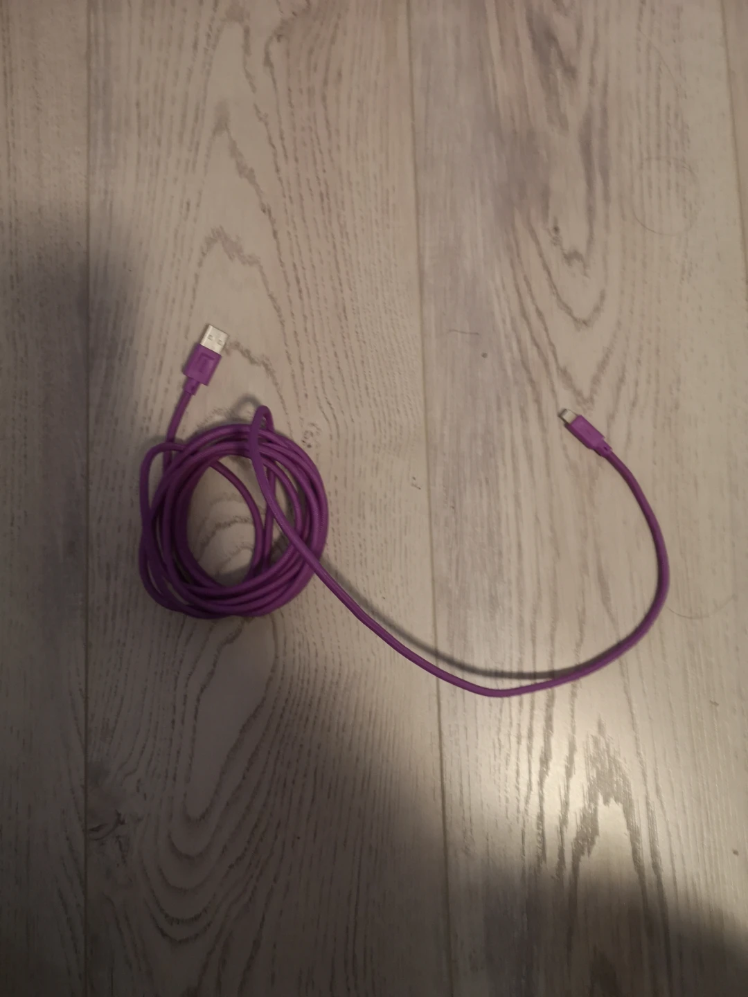 Purple USB to Lightning Cable