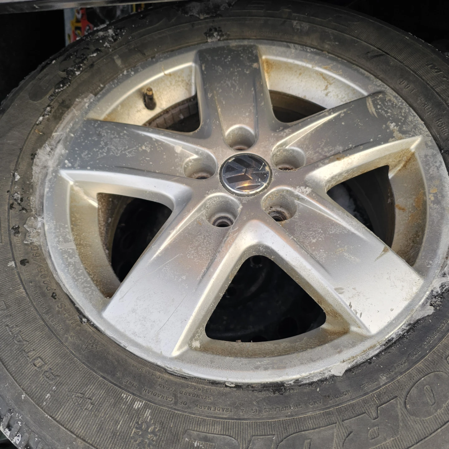 Volkswagen Wheel with Goodyear Tire - 215/65R15