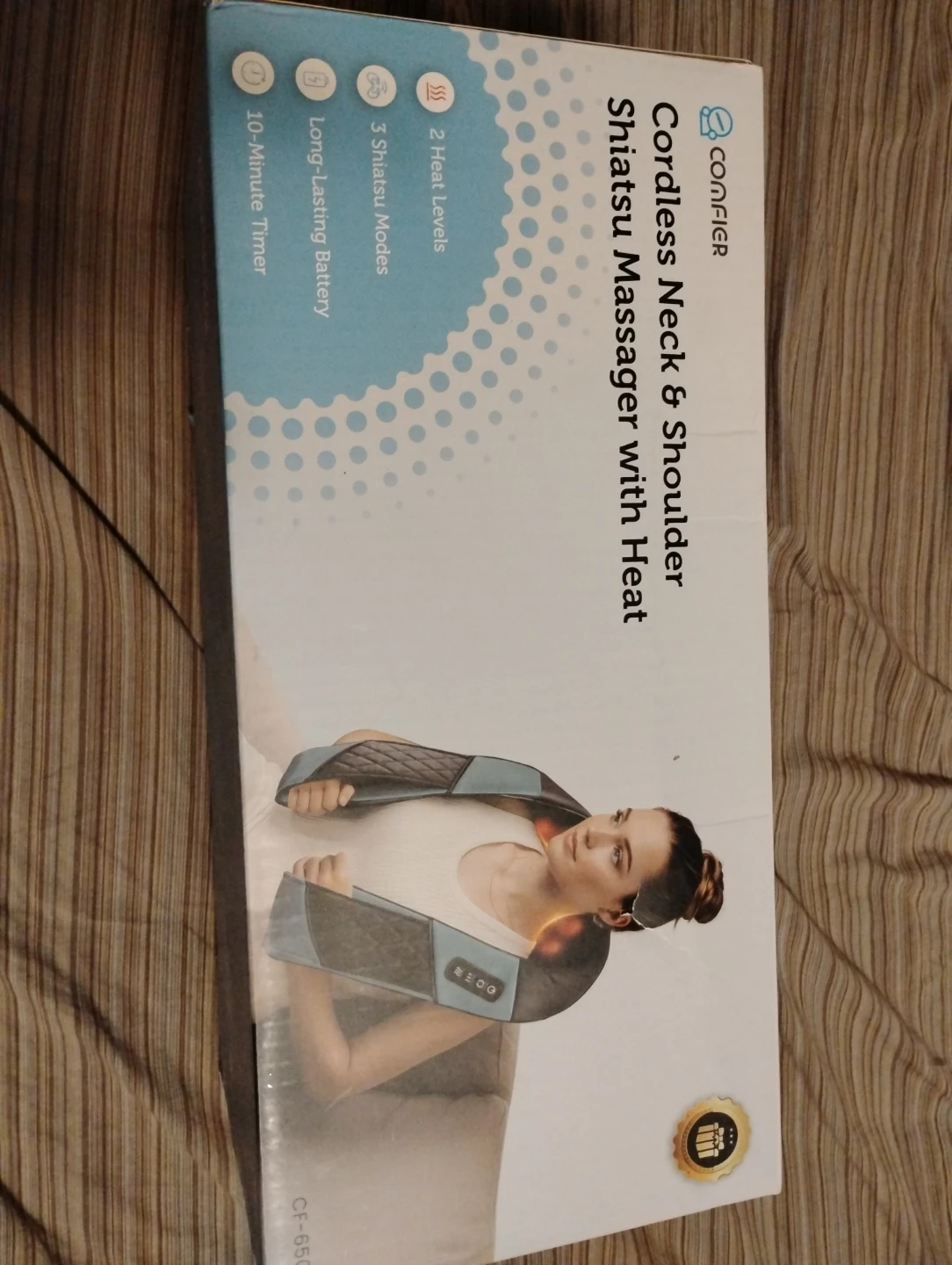 Comfier Cordless Neck Massager with Heat - photo 5