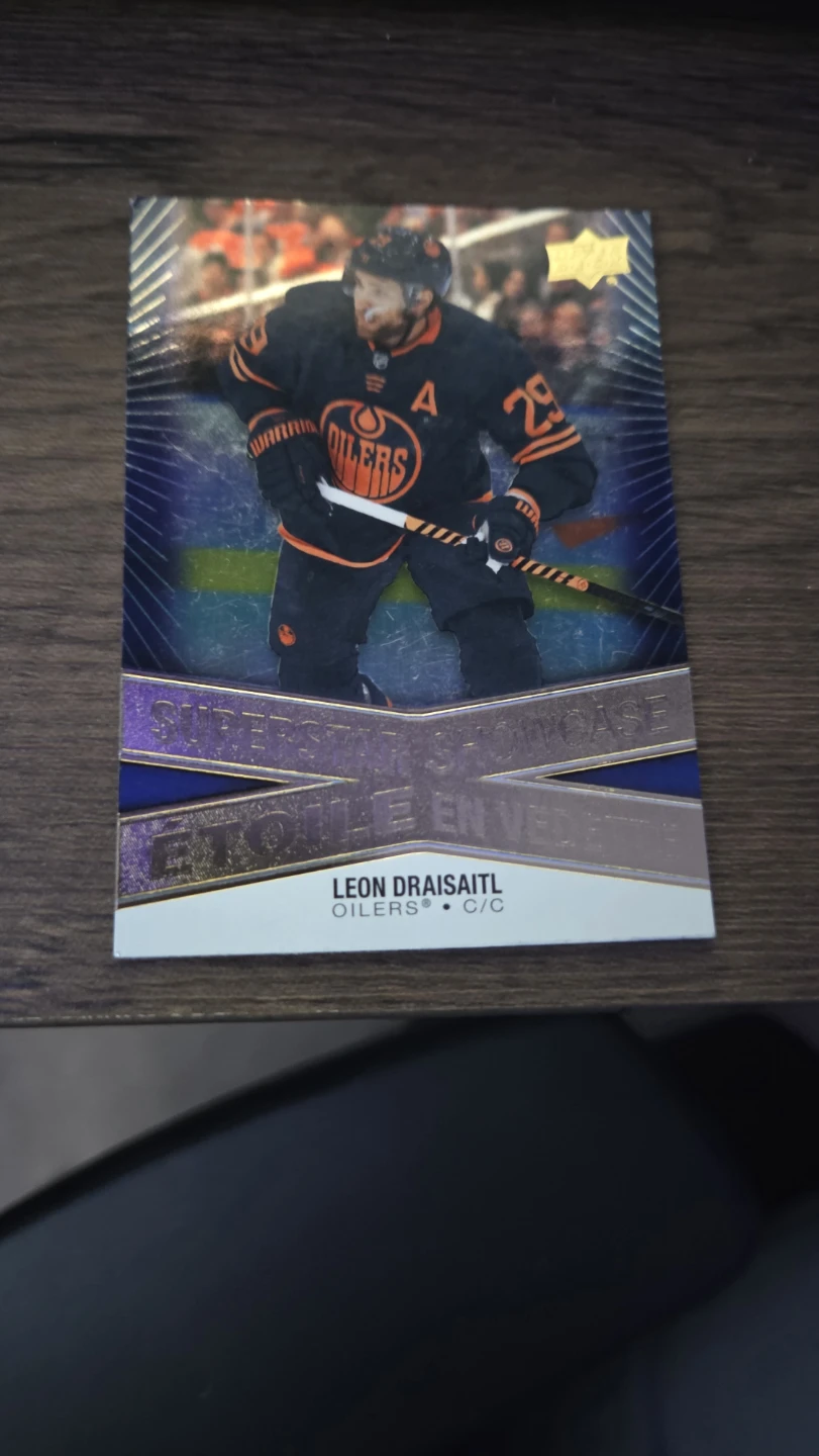 Leon Draisaitl Oilers Hockey Card