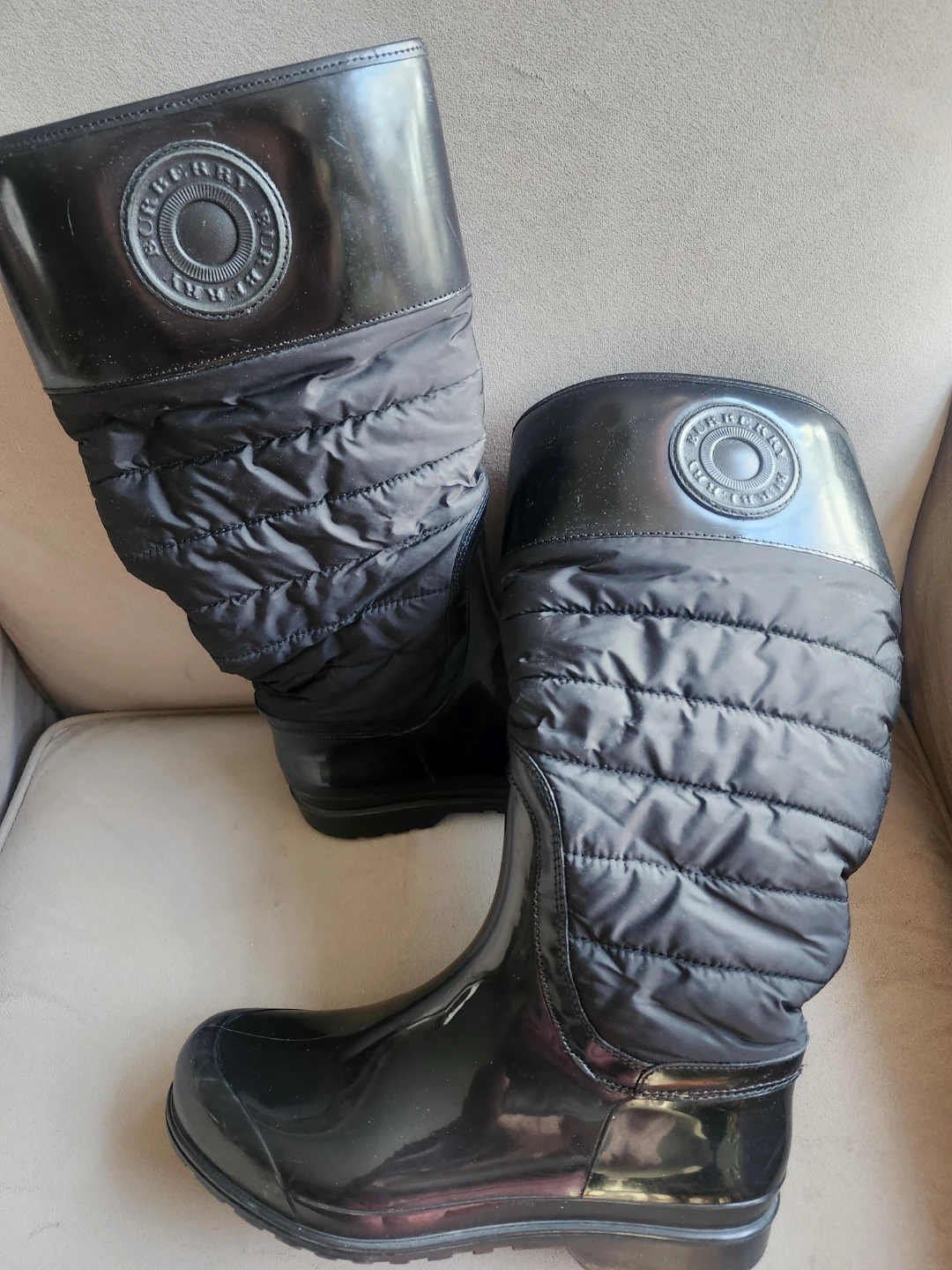 Burberry women's rain/snow  boots