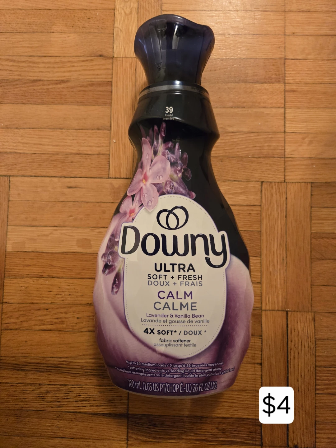 Downy Ultra Calm Fabric Softener - Lavender & Vanilla Bean