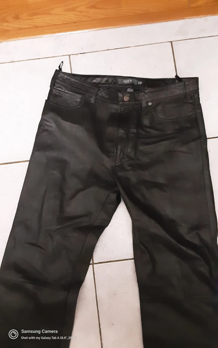 GAP Boot Fit Leather Pants W36 L34