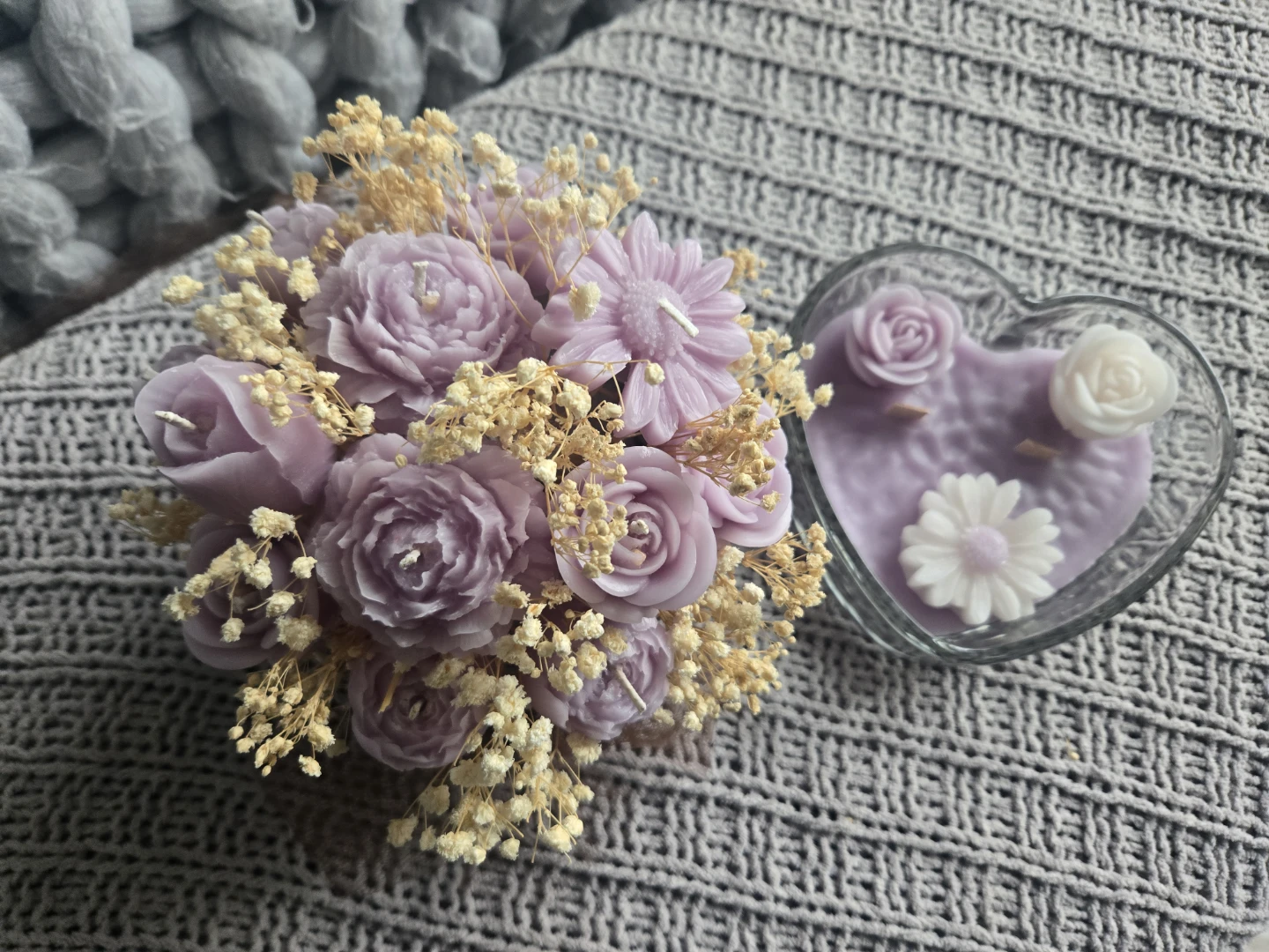 Floral Scented Candle Set - photo 3