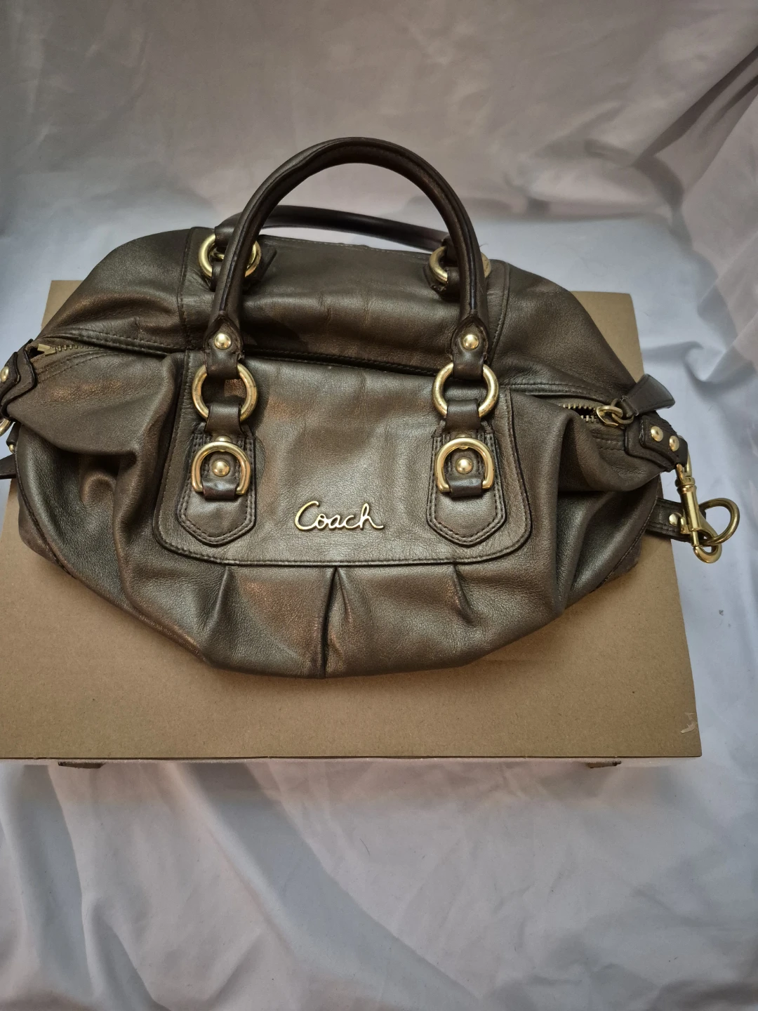 Coach Leather Handbag