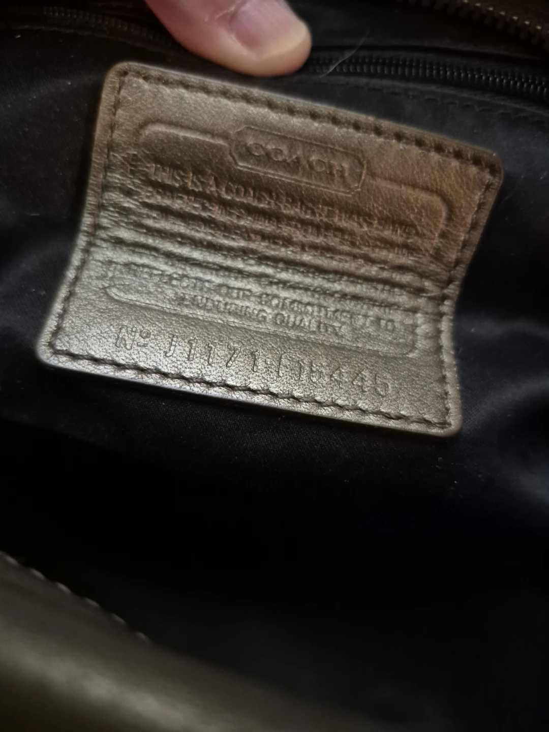 Coach Leather Handbag - photo 3