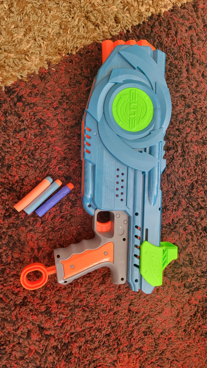 Nerf Elite Alpha Strike Blaster with 3 Darts