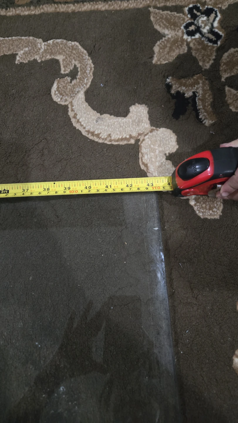 Rectangular Glass Table Top - photo 4