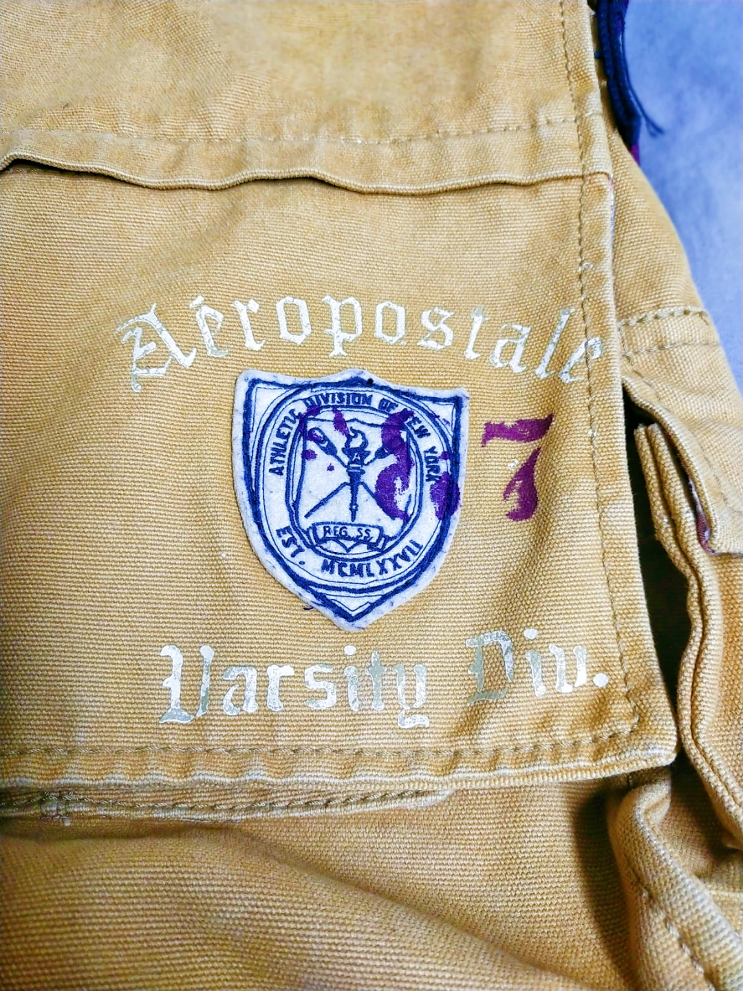 Aeropostale Varsity Div. Messenger Bag - photo 2