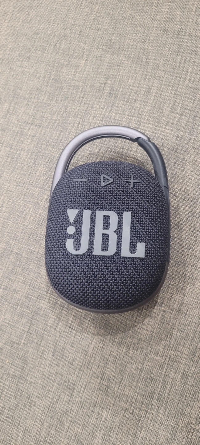 JBL Clip 4 Portable Bluetooth Speaker - Black