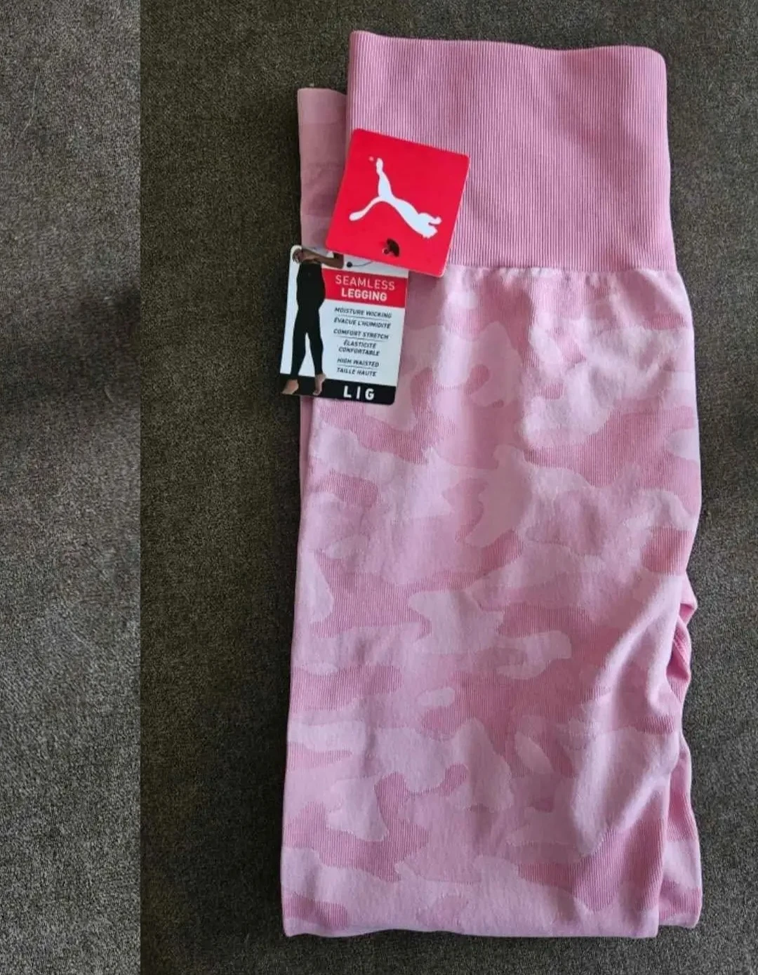 Puma Seamless Leggings - Pink Camo