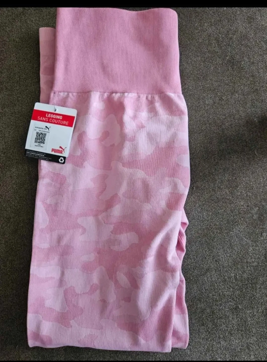 Puma Seamless Leggings - Pink Camo - photo 2