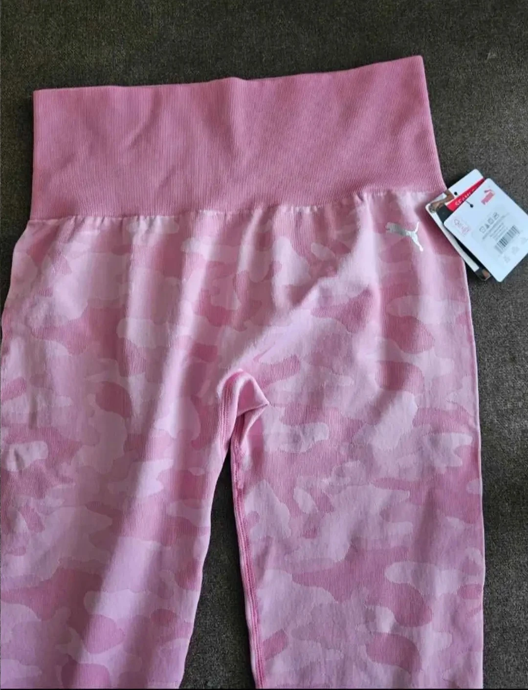 Puma Seamless Leggings - Pink Camo - photo 3