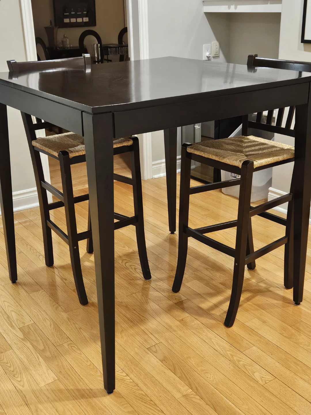 High top table and stools - photo 2