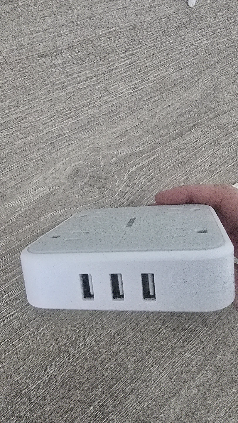 2x TESSAN Power Bar with USB Ports - photo 2