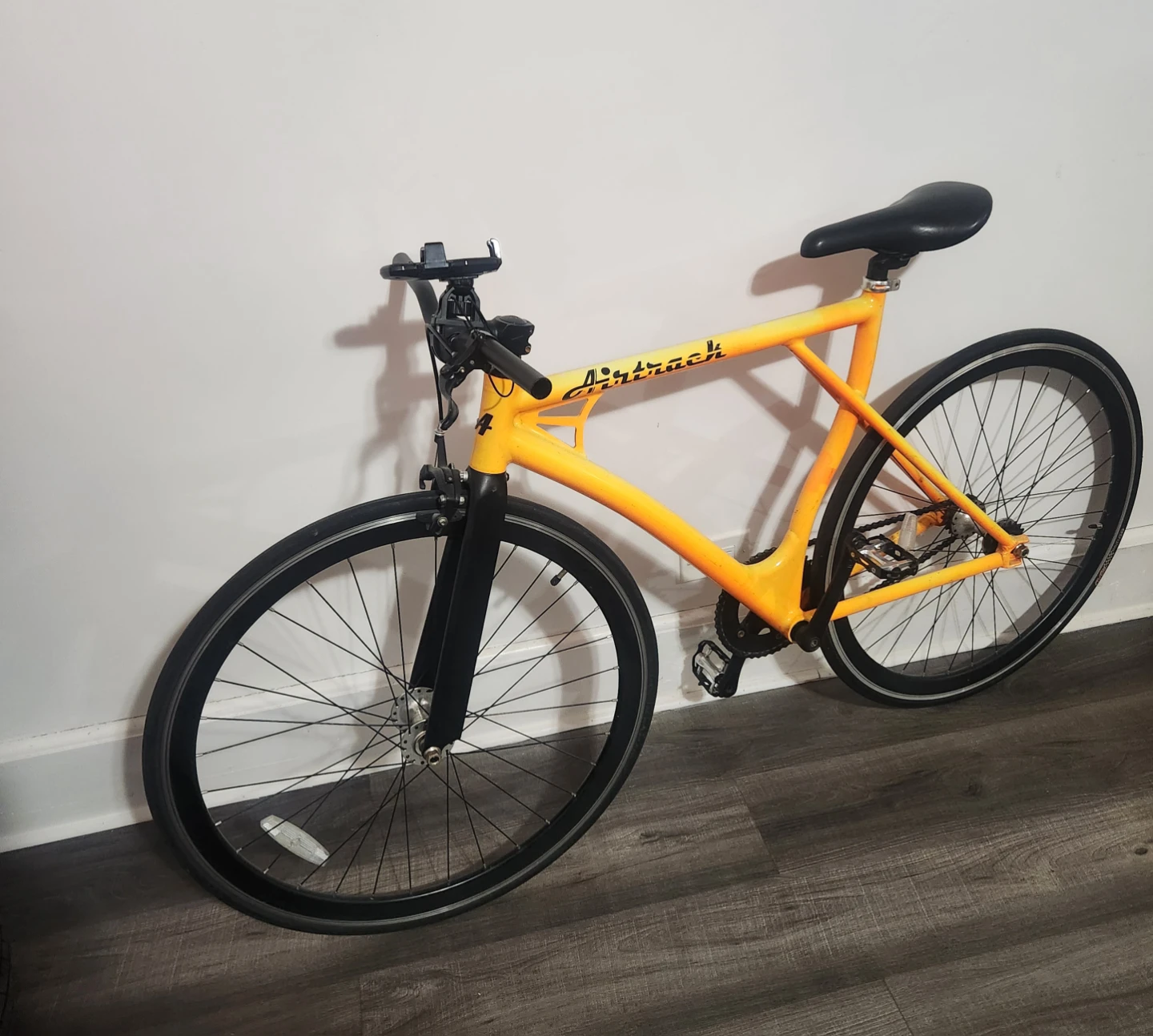 Aitrak Fixed Gear Bike - Orange - photo 2
