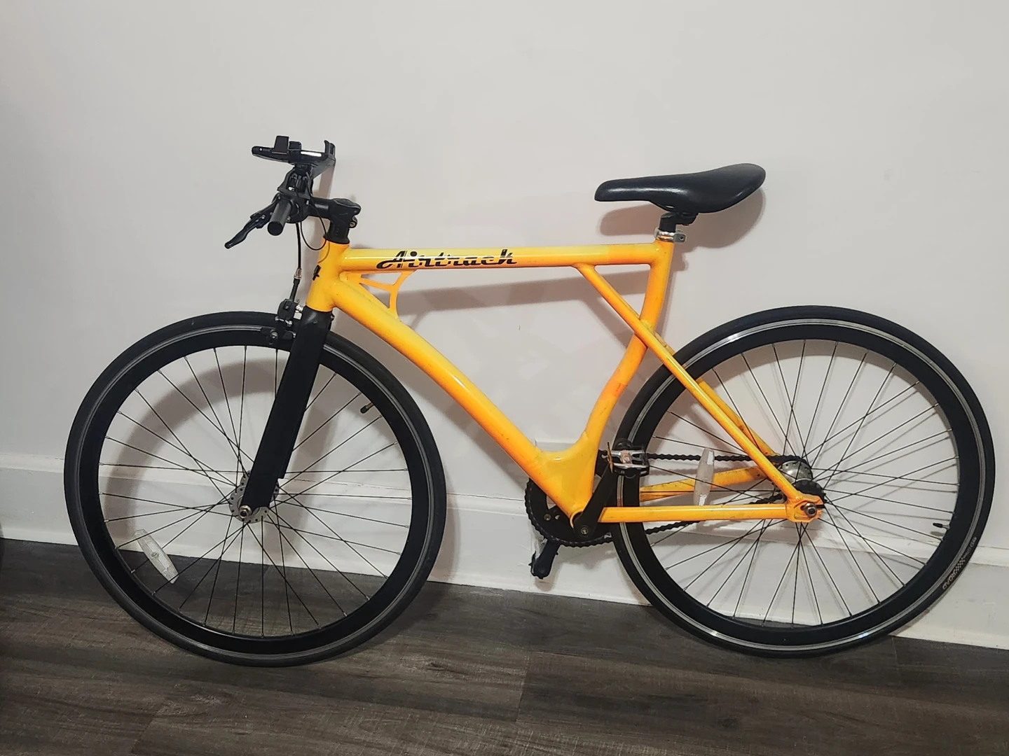 Aitrak Fixed Gear Bike - Orange - photo 3