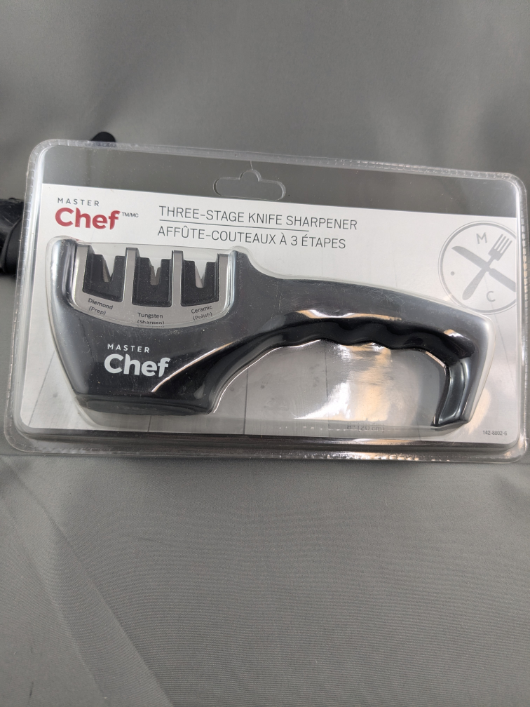 3 stage knife sharpener