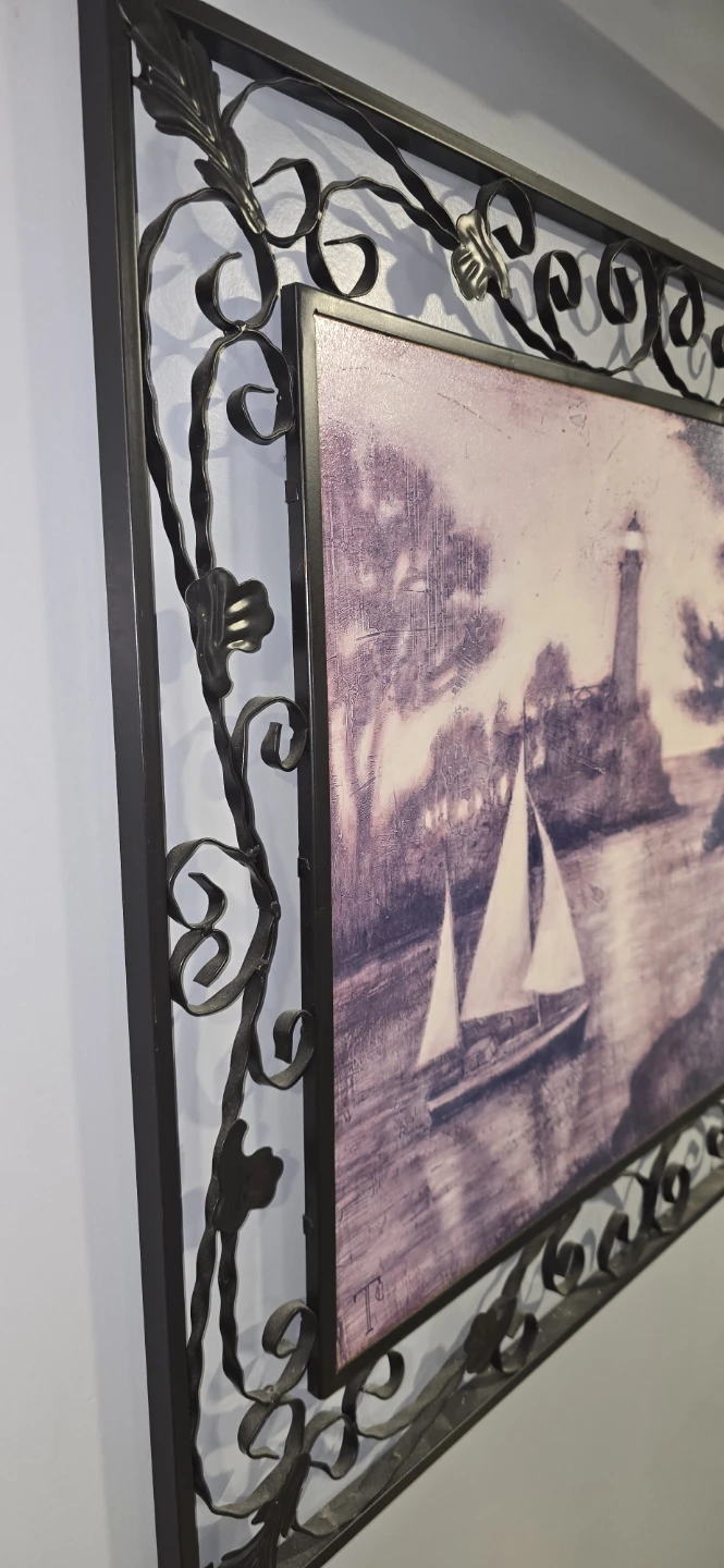 Framed Sailboat Painting - photo 2