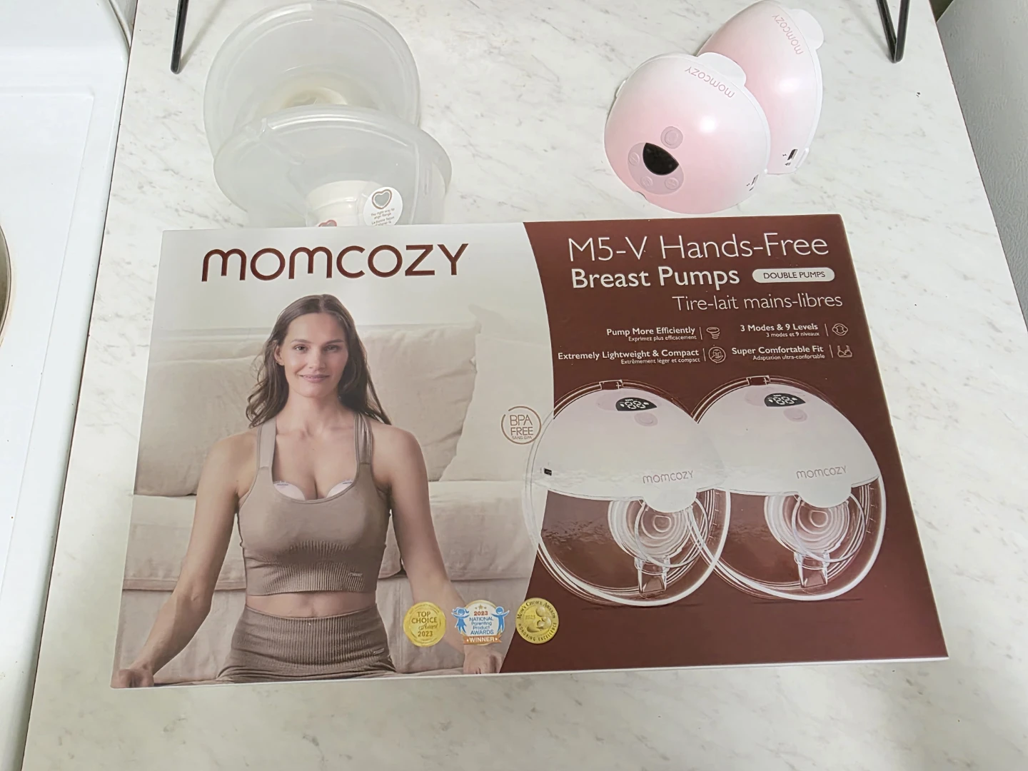 Mom cozy M-5 Hands-Free Portable Model Breast Pump